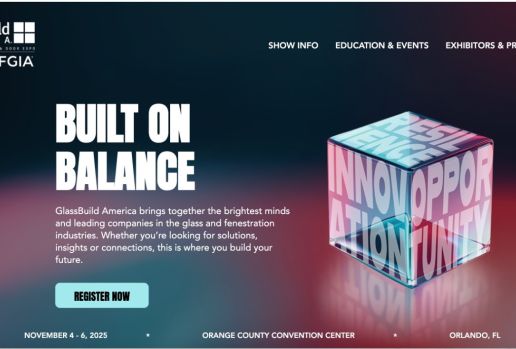 GlassBuild America in Orlando, Nov. 4-6