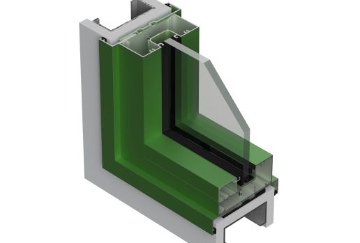 Tubelite INT14 Interior Flush Glaze Framing