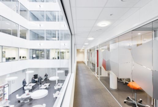ROCKFON’s ceilings help office spaces