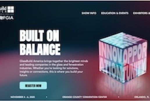 GlassBuild America in Orlando, Nov. 4-6