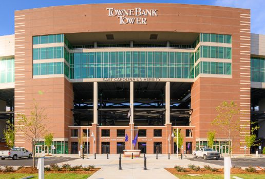 East Carolina University football stadium