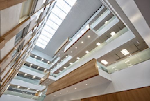 UTSC's new building uses ROCKFON ceilings
