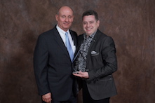 Architectural Products Group Distinguished Service Award – Robert Jutras, pictured at right