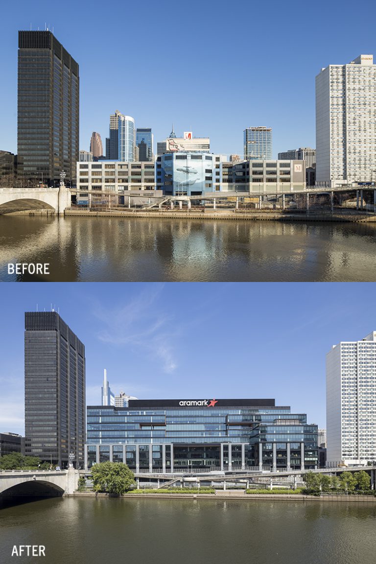 2400 Market St., Philadelphia; Greg Benson Photo, courtesy of Apogee Enterprises, Inc./Linetec