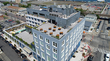 The Rockaway Hotel, photo by B&B Sheet Metal, courtesy of RHEINZINK