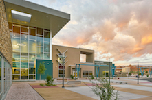 Navajo Tribal Utility Authority Headquarters photo by Patrick Coulie Architectural Photography, courtesy of Tubelite Inc.