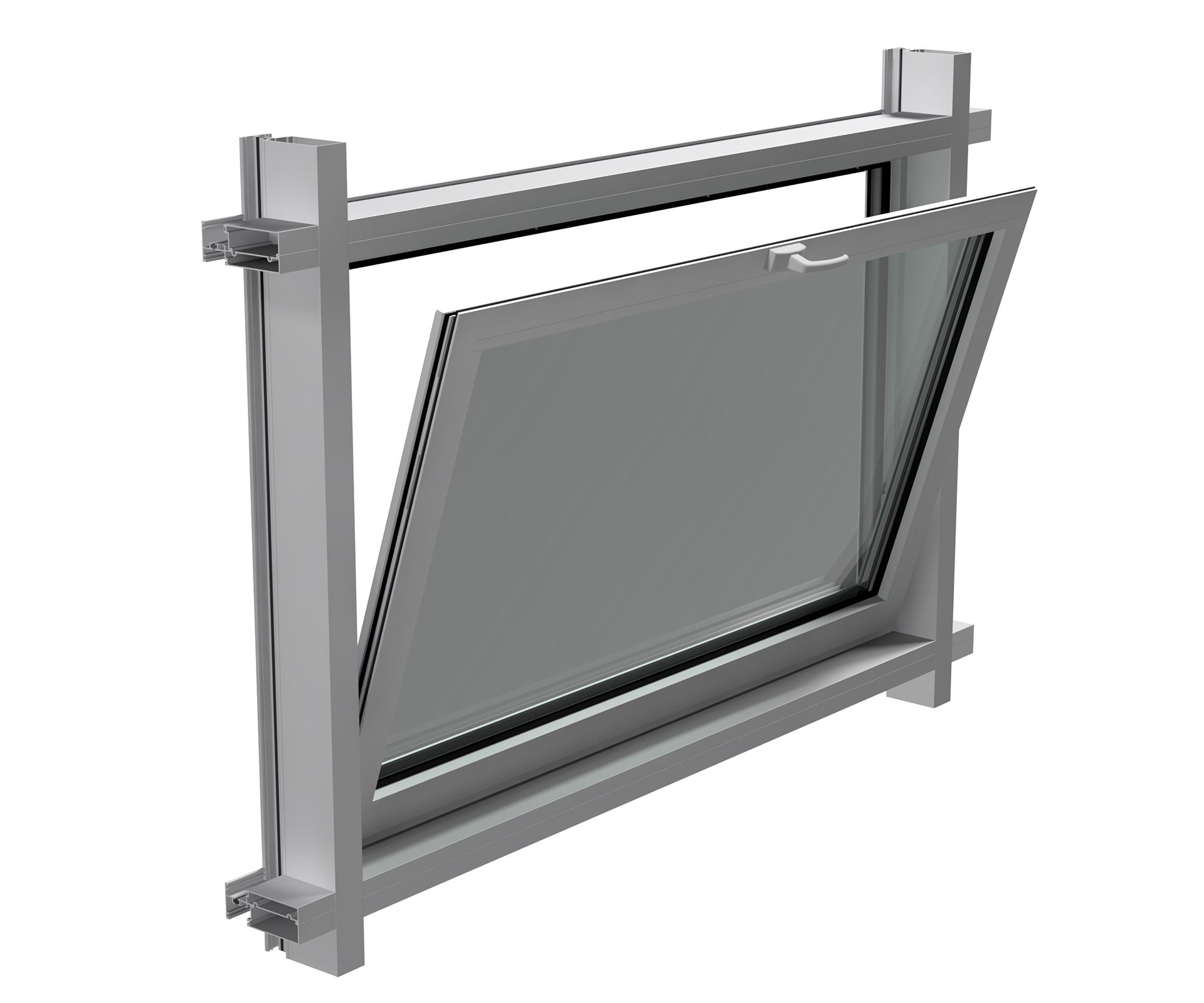 Tubelite UniVent 1375AW Series Therml=Block™ Windows