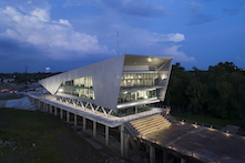 Center for Coastal and Deltaic Solutions, Louisiana; photo by Horton Photography and courtesy of Sherwin-Williams