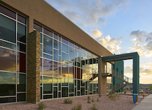 Navajo Tribal Utility Authority Headquarters photo by Patrick Coulie Architectural Photography, courtesy of Tubelite Inc.