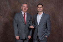 Marketing Distinguished Service Award – Josh Wignall, pictured at right