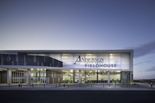 Anderson Auto Group Fieldhouse; photo by Matt Johnson, Winquist Photography; courtesy of EXTECH