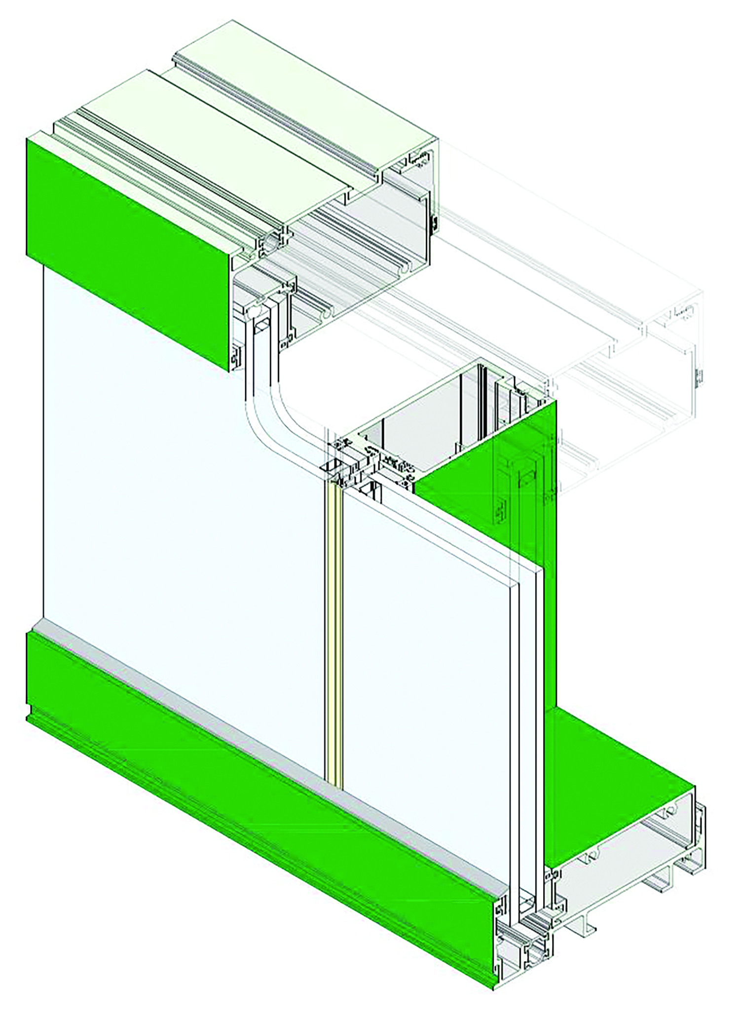 Tubelite 950SG Series Therml=Block™ Window Wall system