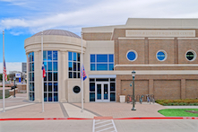 SMU's Aquatics Center, photo by Joe Hernandez, courtesy of Tubelite Inc.